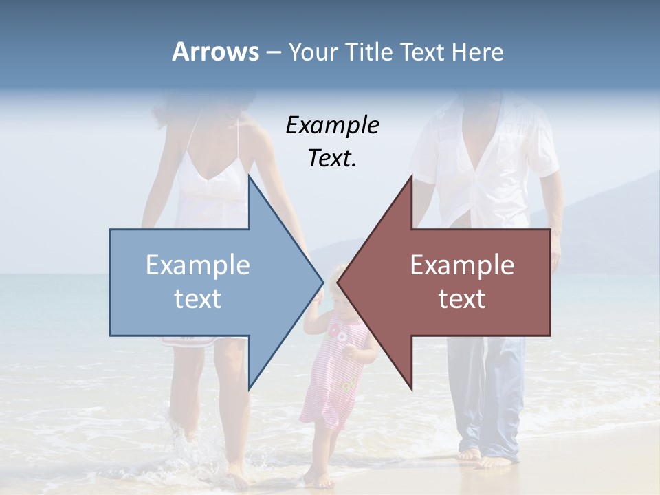 Waterside Journey Child PowerPoint Template