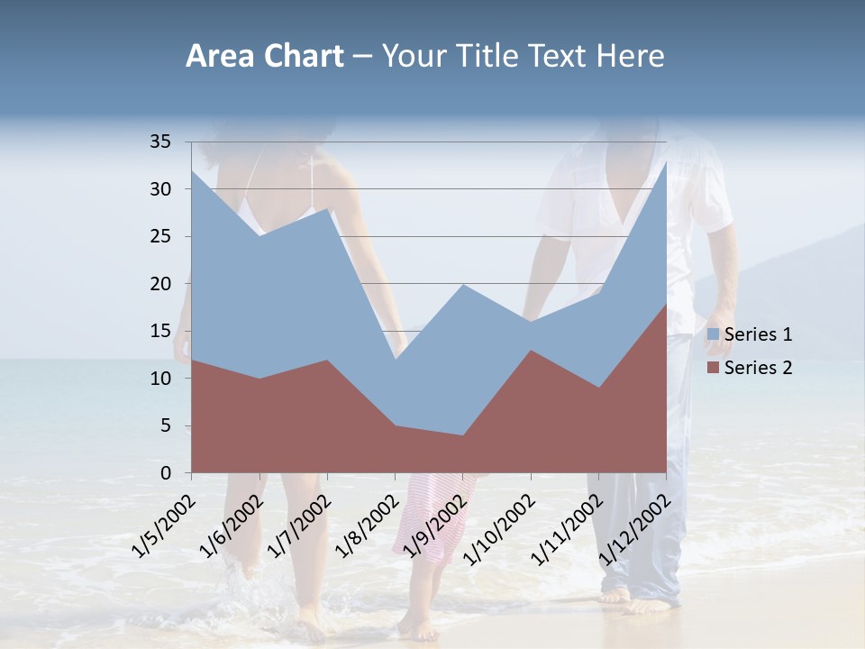 Waterside Journey Child PowerPoint Template