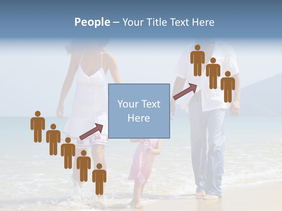 Waterside Journey Child PowerPoint Template