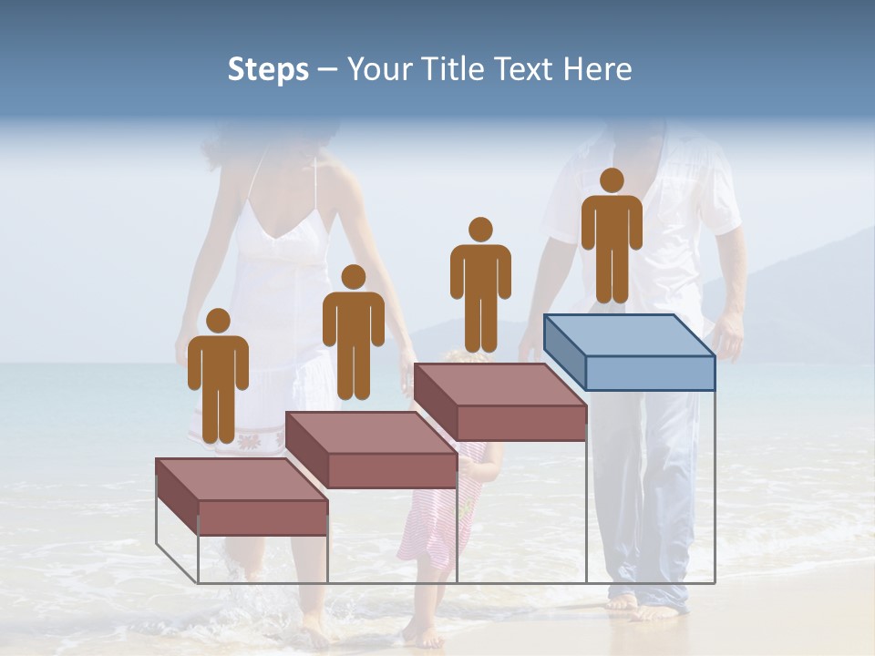 Waterside Journey Child PowerPoint Template