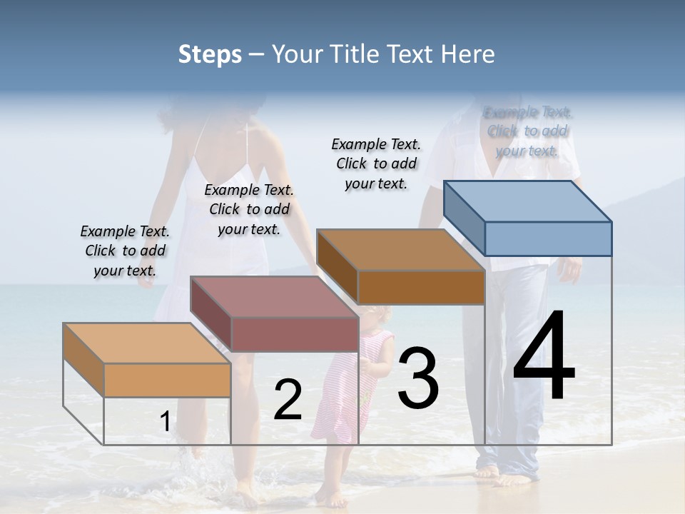 Waterside Journey Child PowerPoint Template