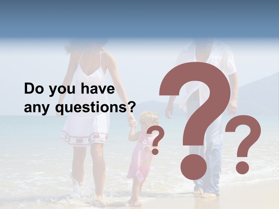 Waterside Journey Child PowerPoint Template