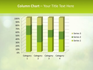 Spring Green Bokeh PowerPoint Template