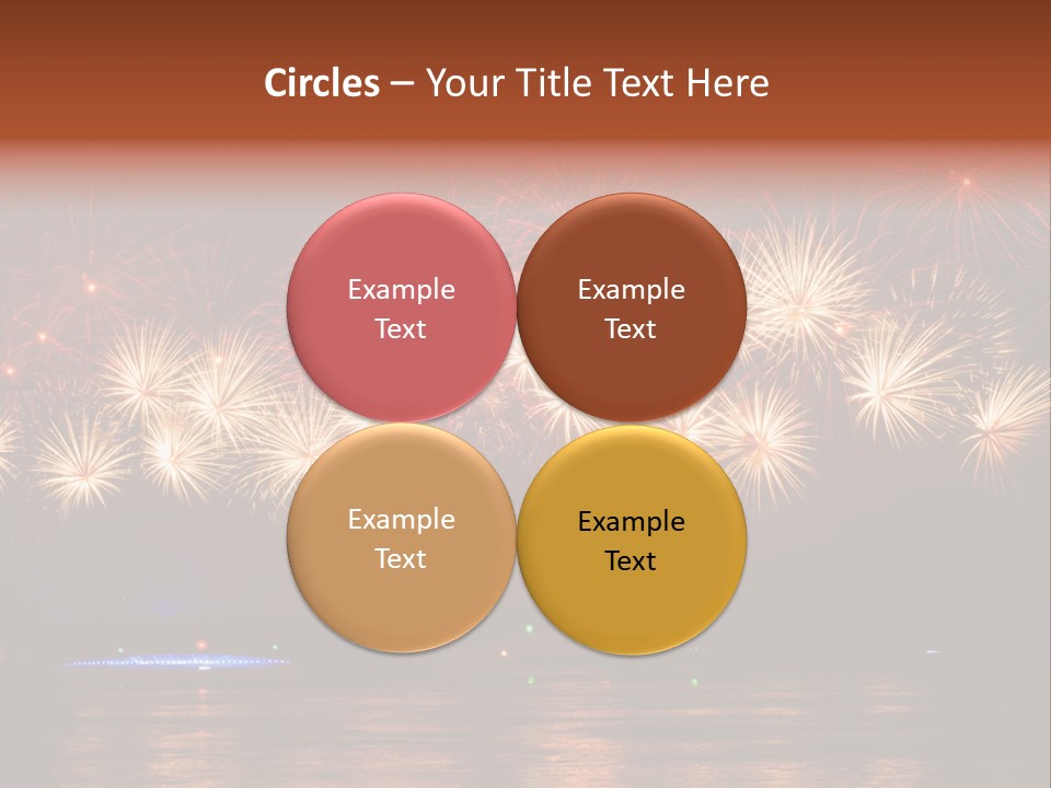 Sails Night A Palace PowerPoint Template