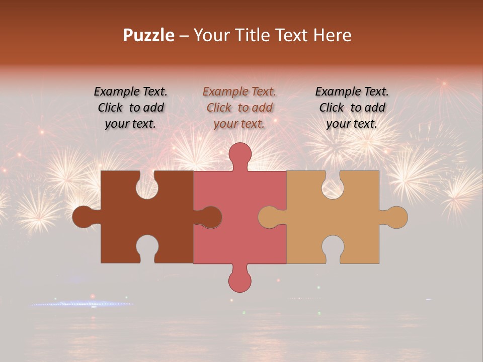 Sails Night A Palace PowerPoint Template