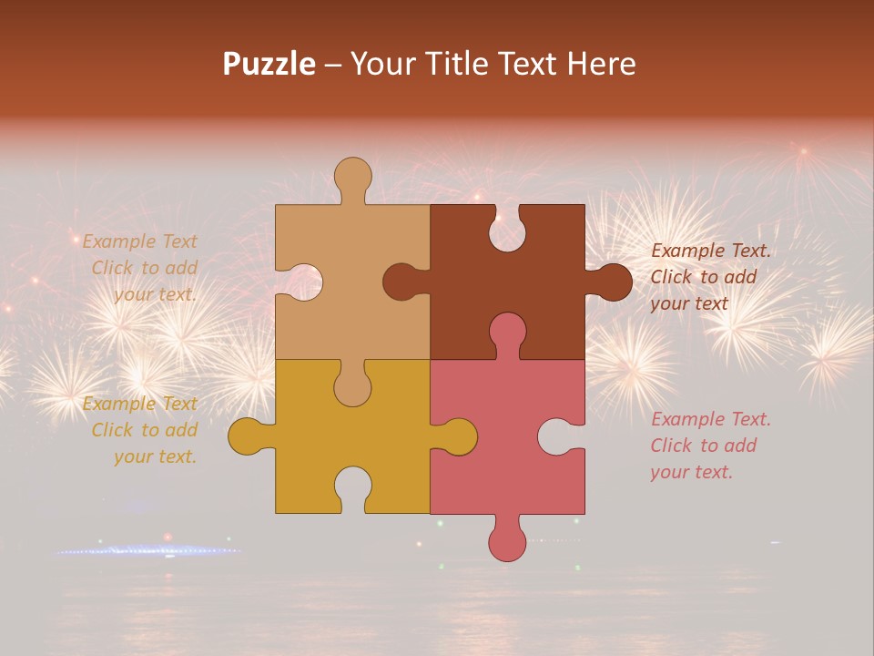 Sails Night A Palace PowerPoint Template