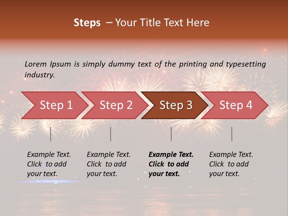 Sails Night A Palace PowerPoint Template