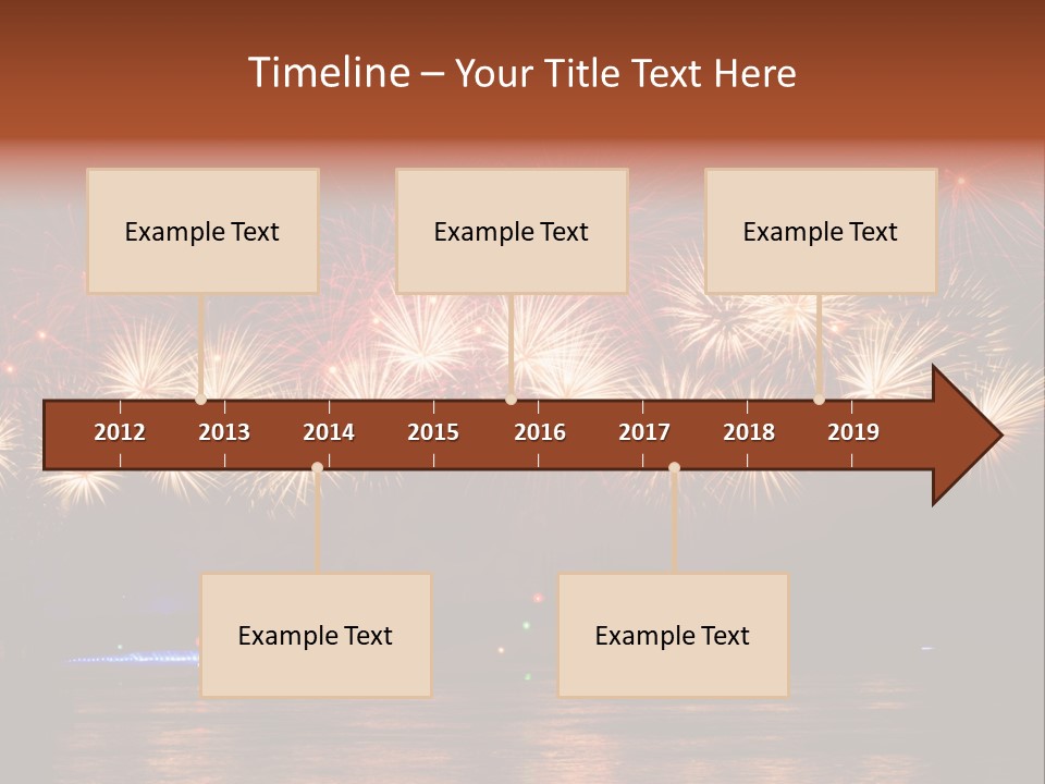 Sails Night A Palace PowerPoint Template