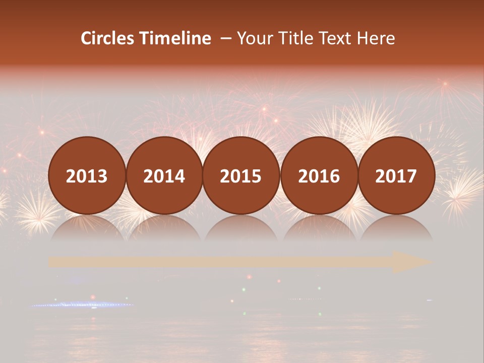 Sails Night A Palace PowerPoint Template