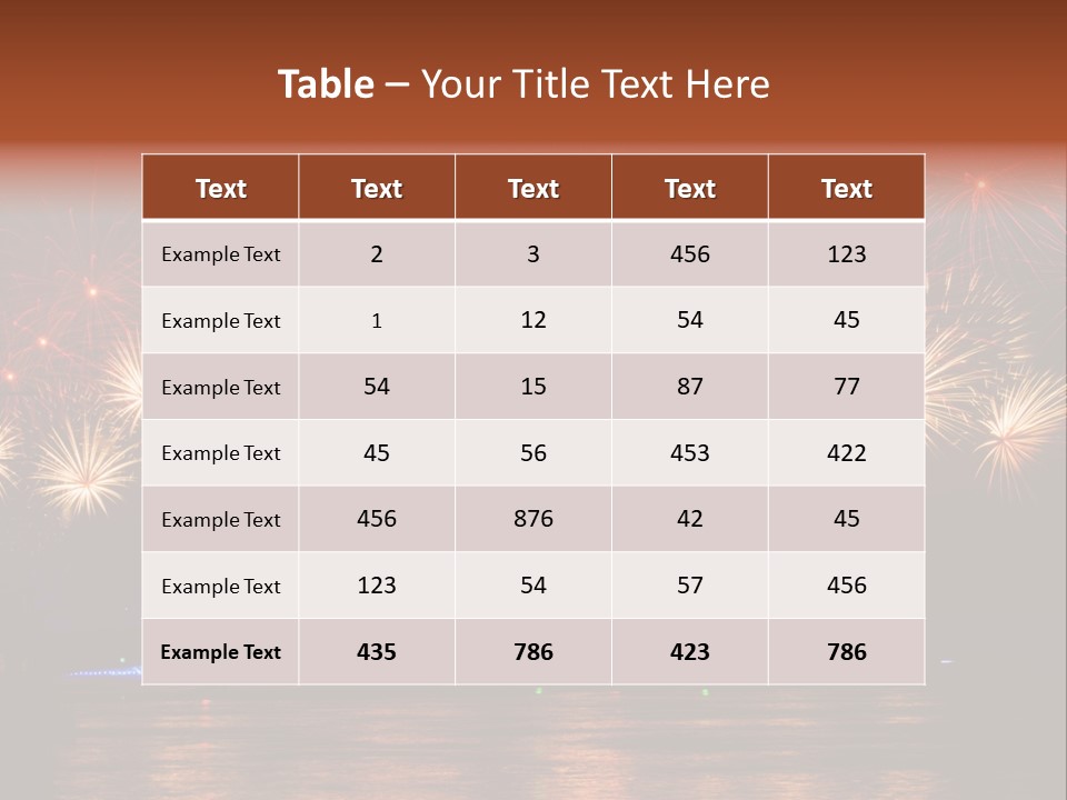 Sails Night A Palace PowerPoint Template
