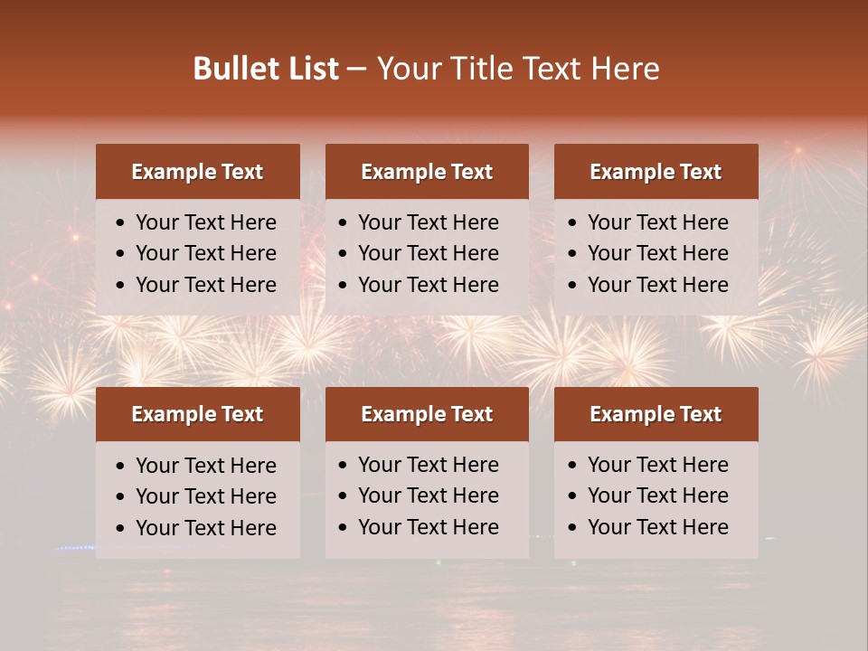 Sails Night A Palace PowerPoint Template