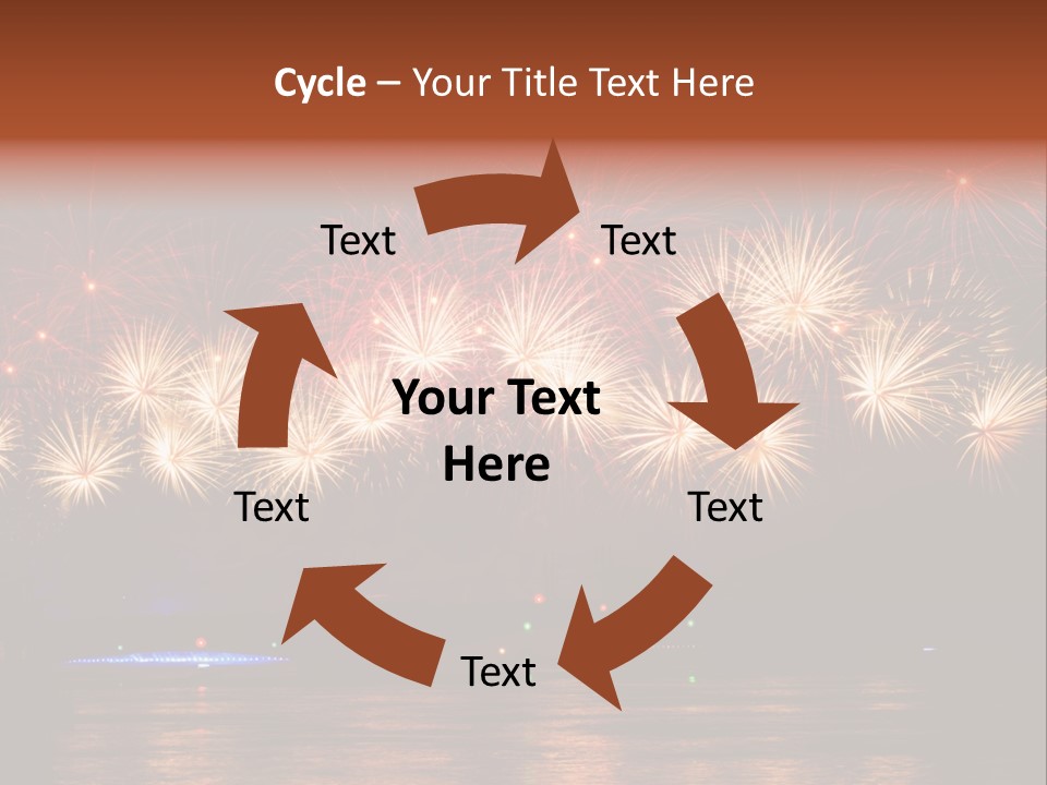 Sails Night A Palace PowerPoint Template