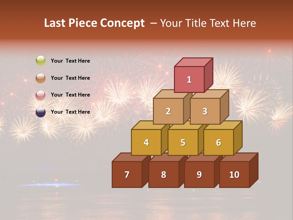 Sails Night A Palace PowerPoint Template