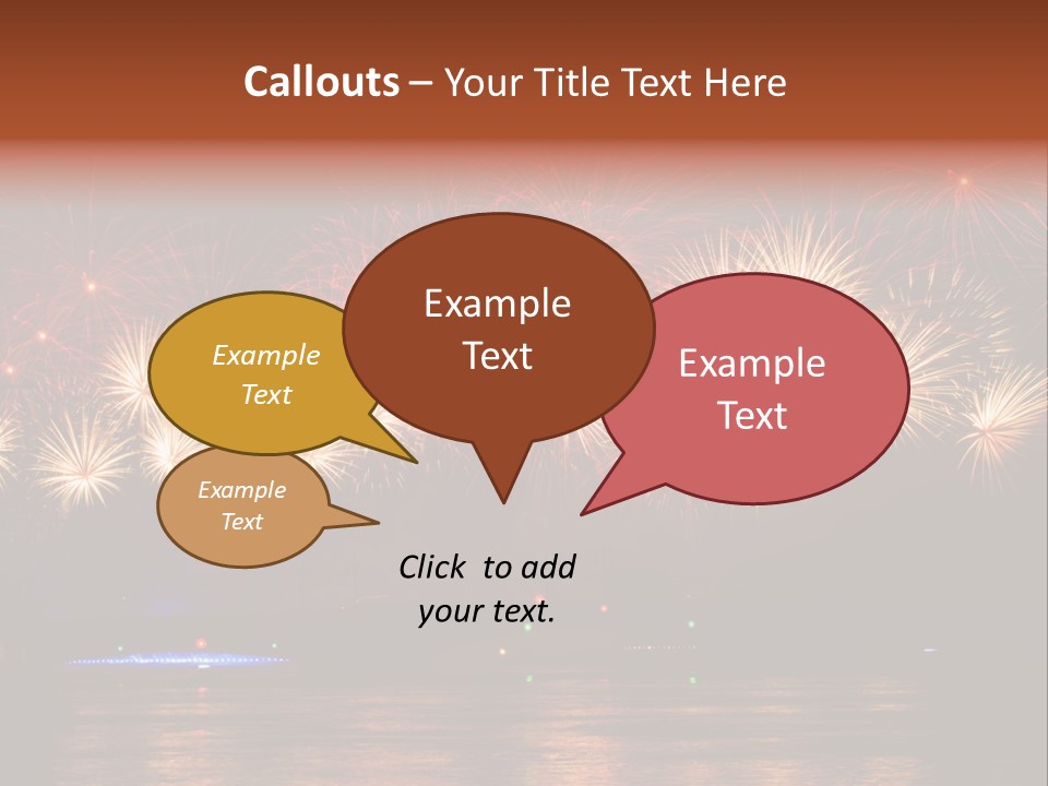 Sails Night A Palace PowerPoint Template