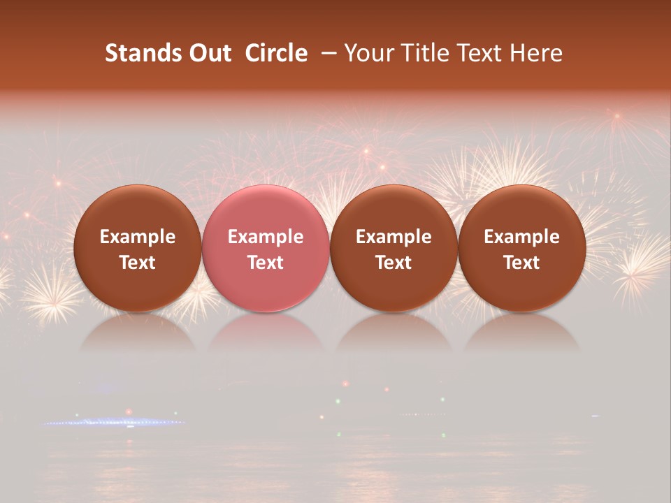 Sails Night A Palace PowerPoint Template