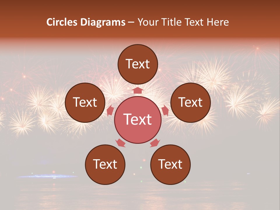 Sails Night A Palace PowerPoint Template