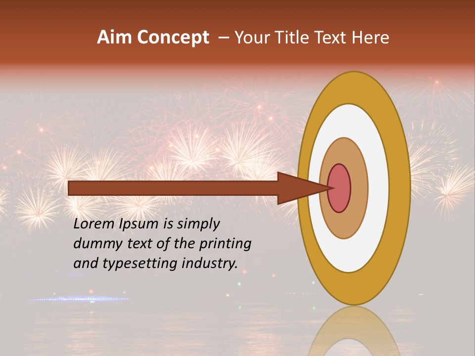 Sails Night A Palace PowerPoint Template