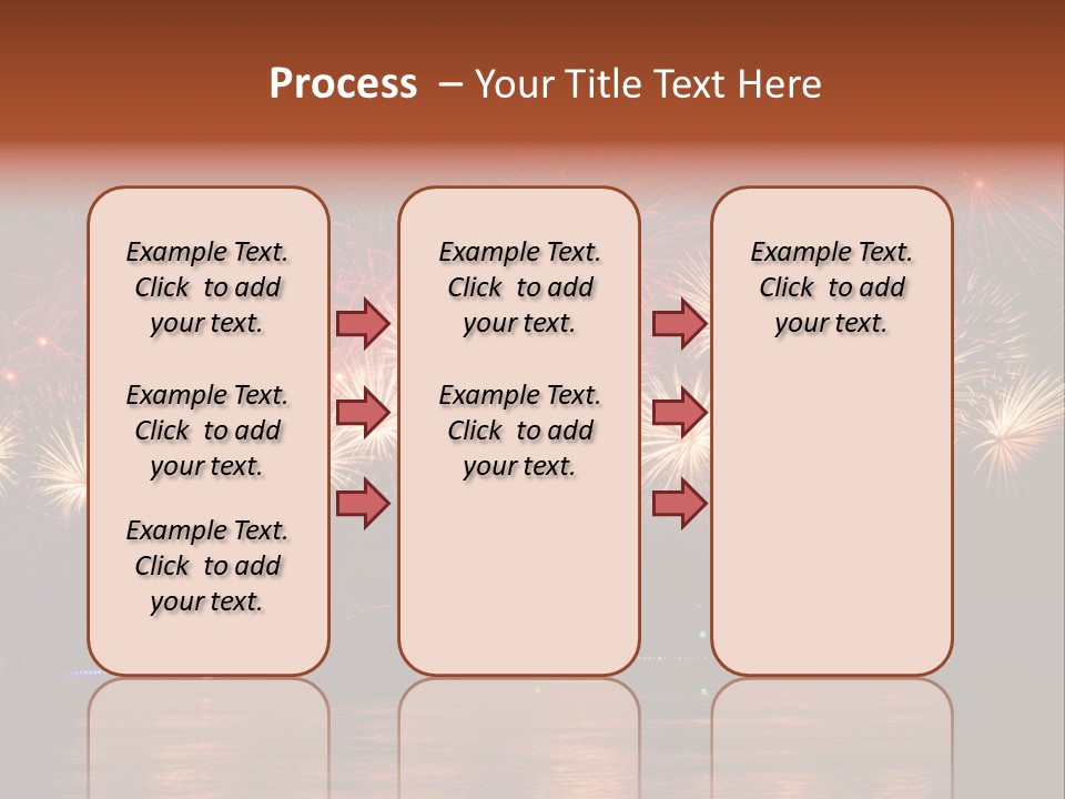 Sails Night A Palace PowerPoint Template