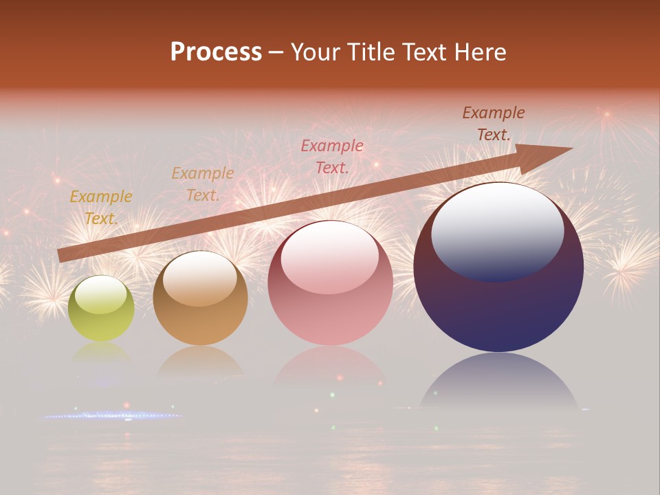 Sails Night A Palace PowerPoint Template