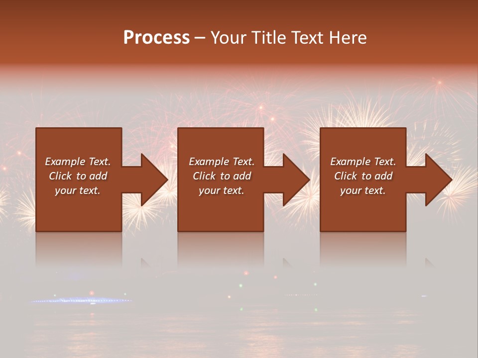Sails Night A Palace PowerPoint Template
