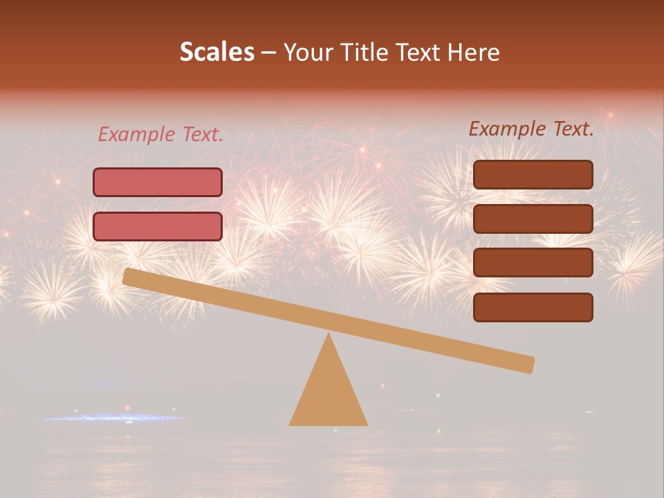 Sails Night A Palace PowerPoint Template