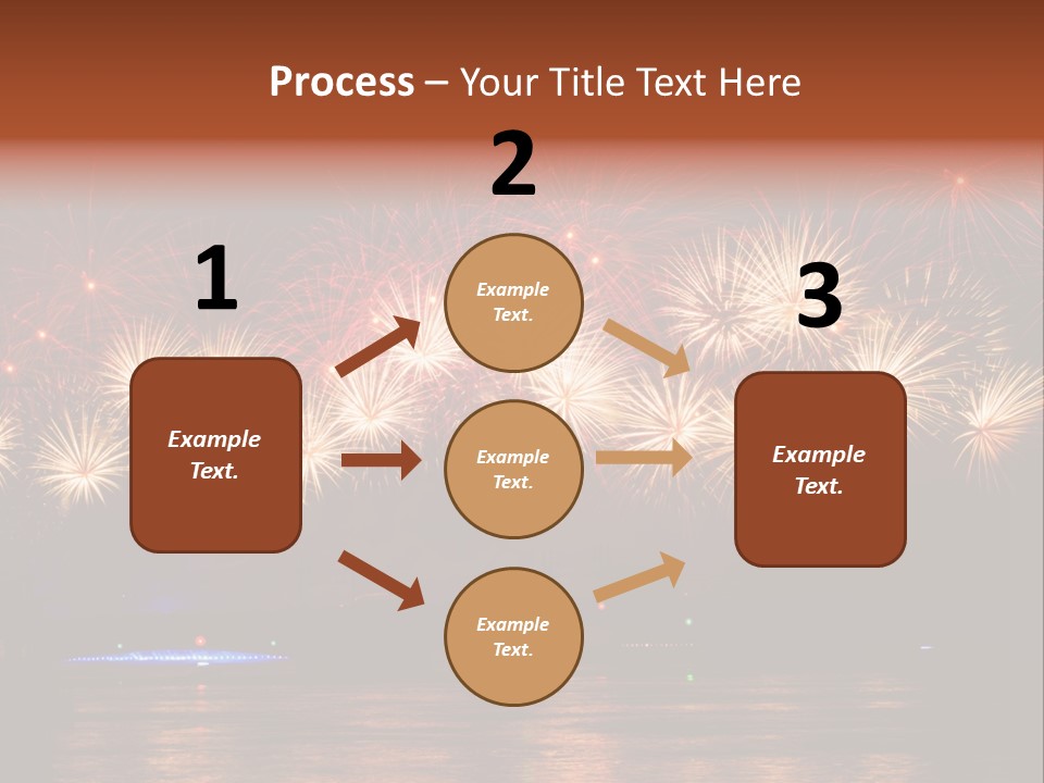 Sails Night A Palace PowerPoint Template