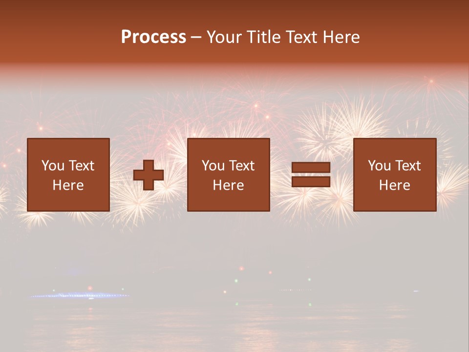 Sails Night A Palace PowerPoint Template