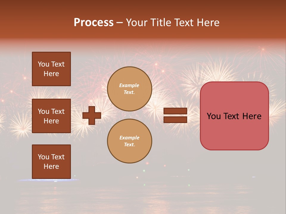 Sails Night A Palace PowerPoint Template