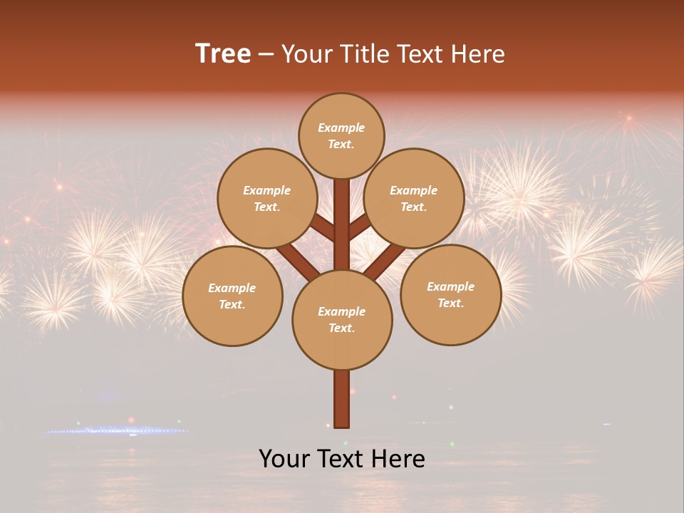 Sails Night A Palace PowerPoint Template