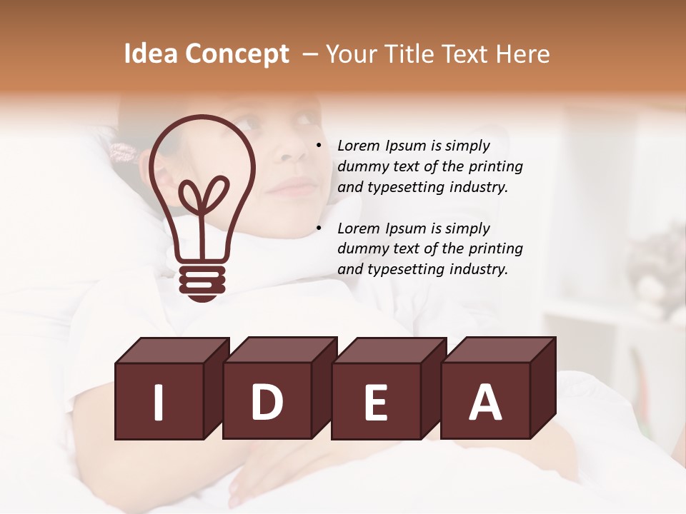 Youth Sick  PowerPoint Template