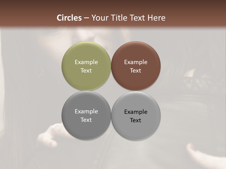 Outside Man Young PowerPoint Template