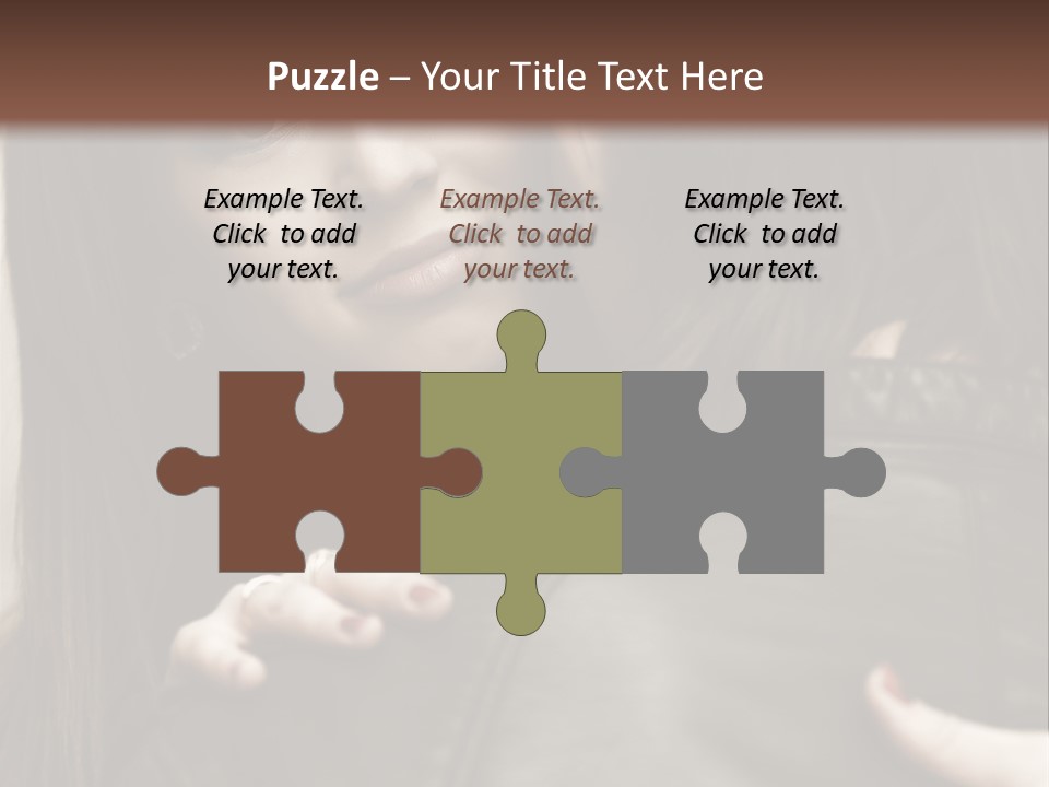 Outside Man Young PowerPoint Template