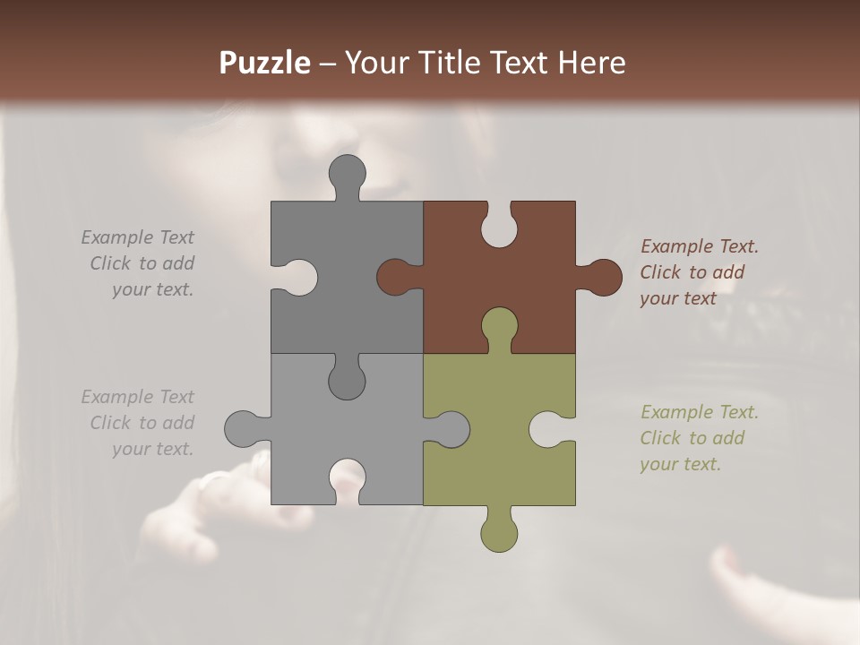 Outside Man Young PowerPoint Template