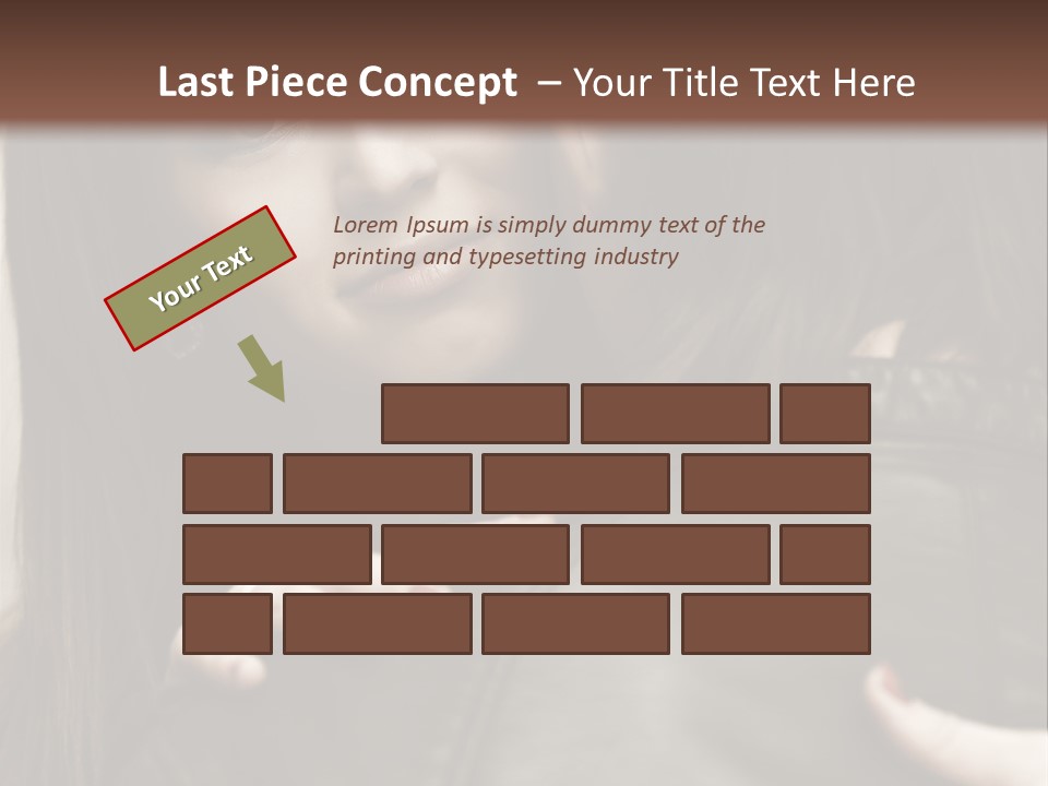 Outside Man Young PowerPoint Template