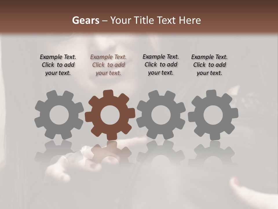 Outside Man Young PowerPoint Template