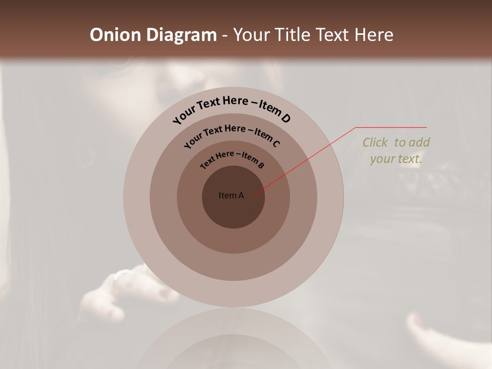 Outside Man Young PowerPoint Template