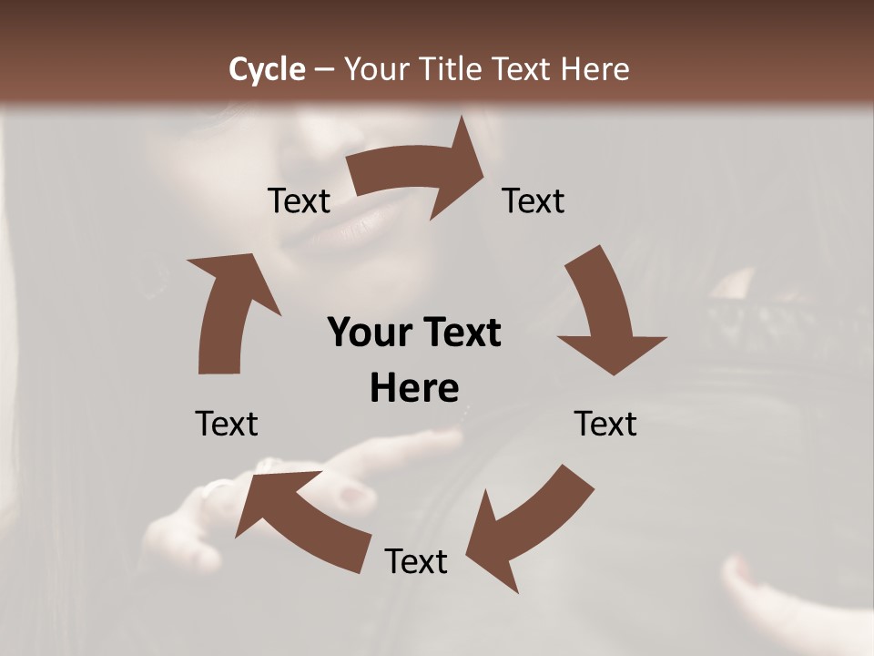 Outside Man Young PowerPoint Template