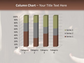 Outside Man Young PowerPoint Template