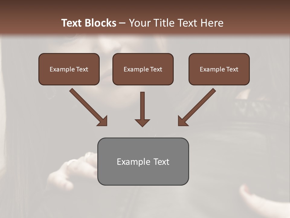 Outside Man Young PowerPoint Template