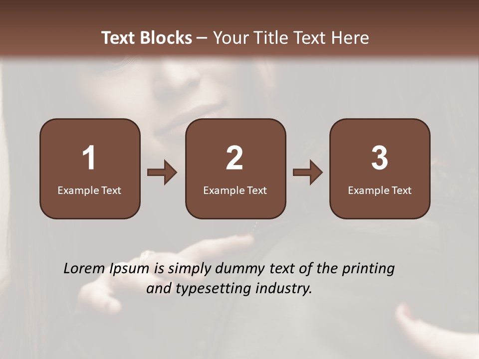 Outside Man Young PowerPoint Template