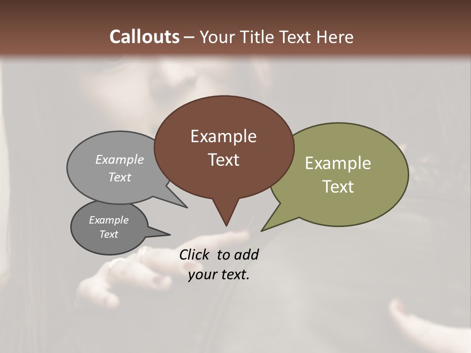 Outside Man Young PowerPoint Template