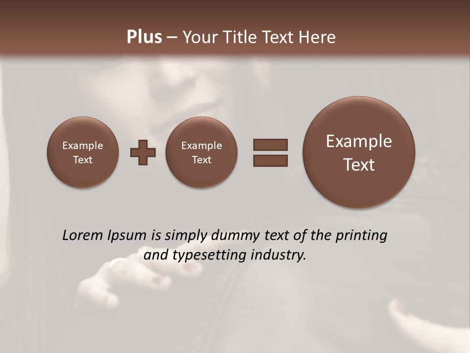 Outside Man Young PowerPoint Template