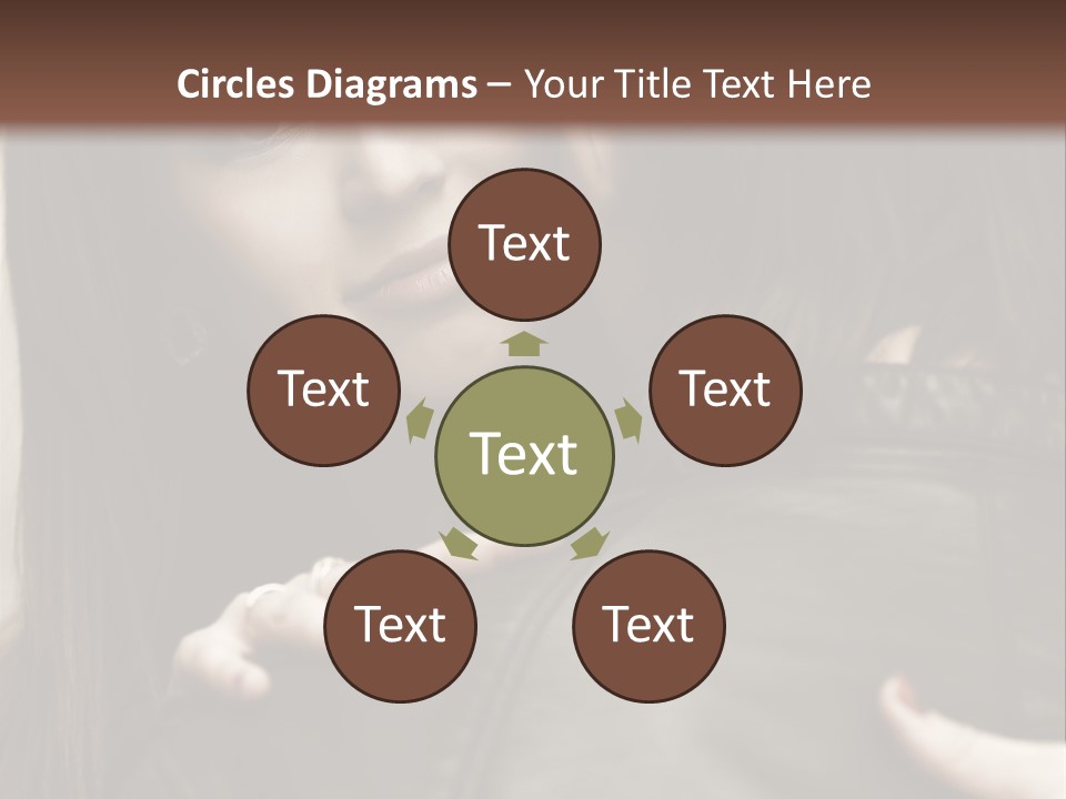 Outside Man Young PowerPoint Template