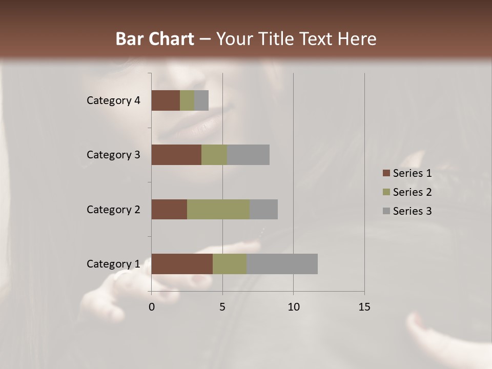 Outside Man Young PowerPoint Template