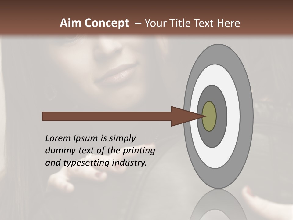 Outside Man Young PowerPoint Template