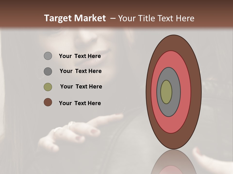 Outside Man Young PowerPoint Template