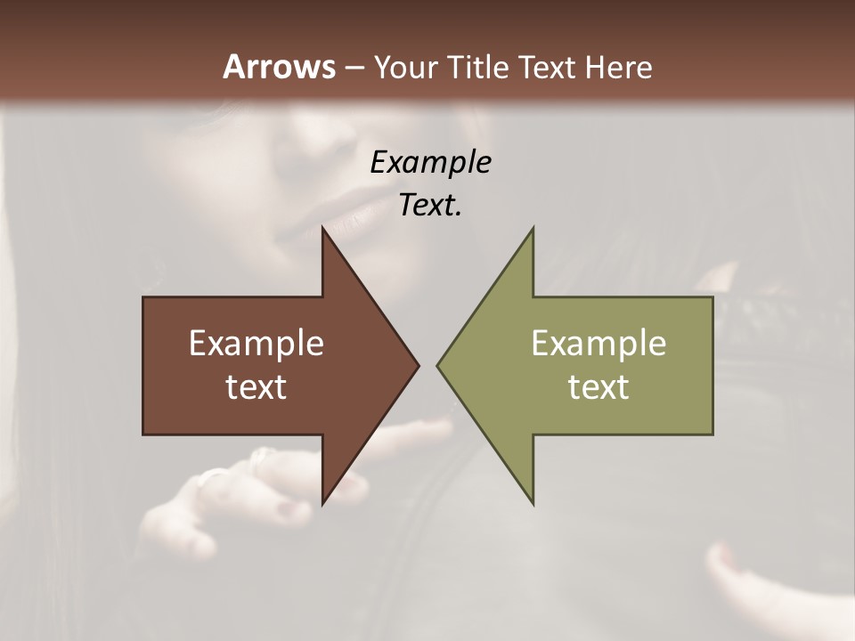 Outside Man Young PowerPoint Template