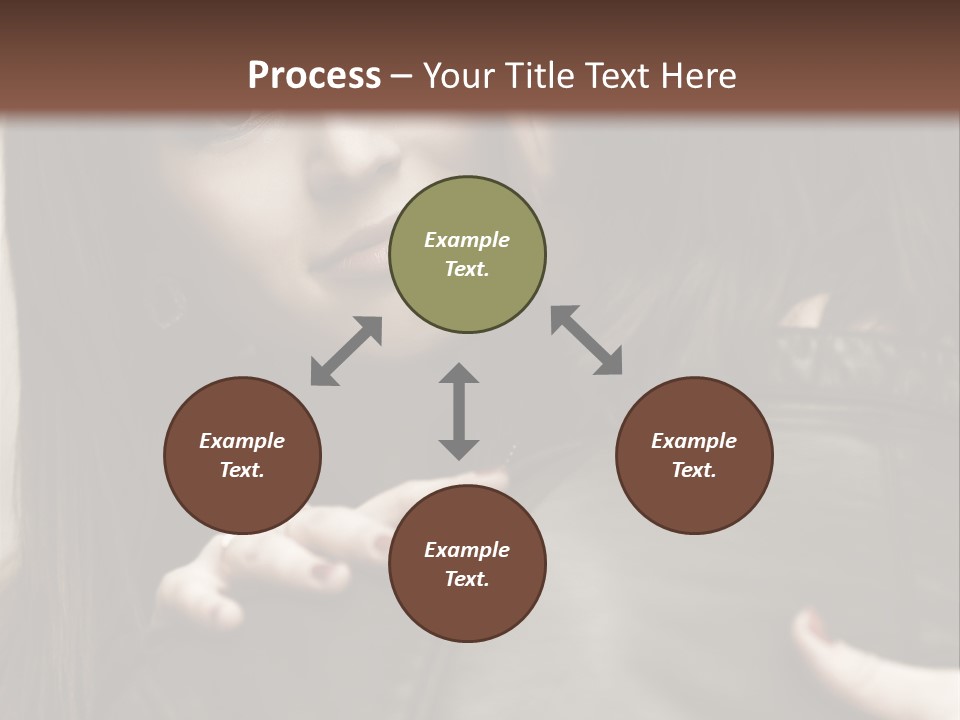 Outside Man Young PowerPoint Template