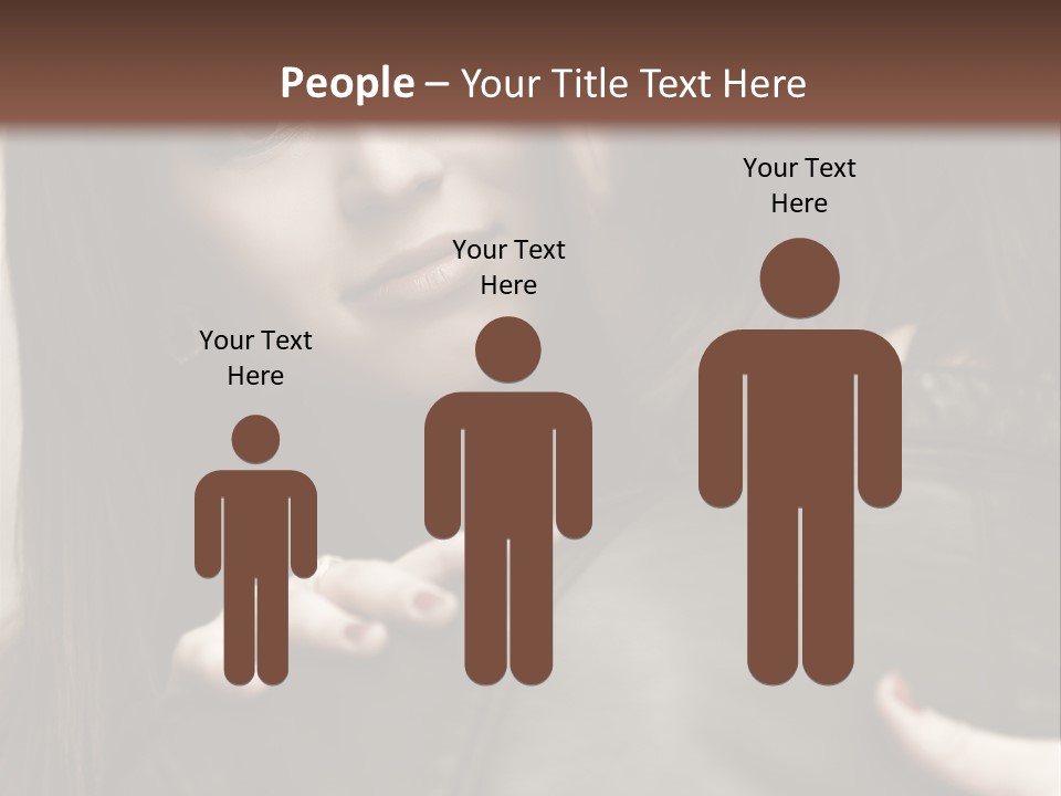 Outside Man Young PowerPoint Template