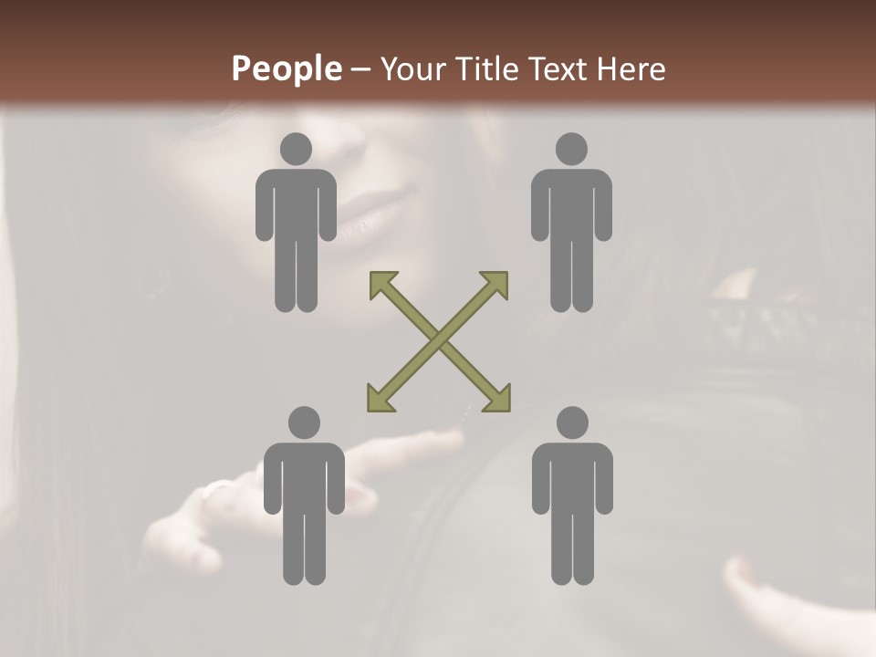 Outside Man Young PowerPoint Template